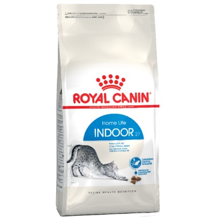 Royal Canin Indoor 27 сухой корм для кошек 2 кг. 